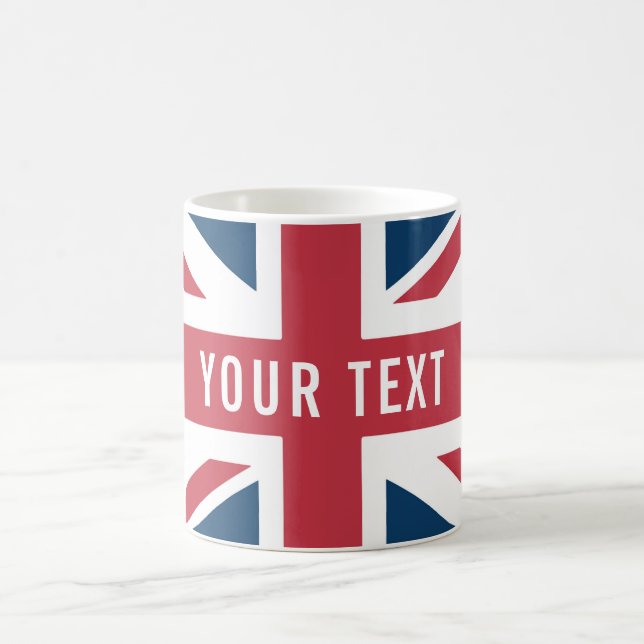 The Union Jack British Flag Coffee Mug (Center)