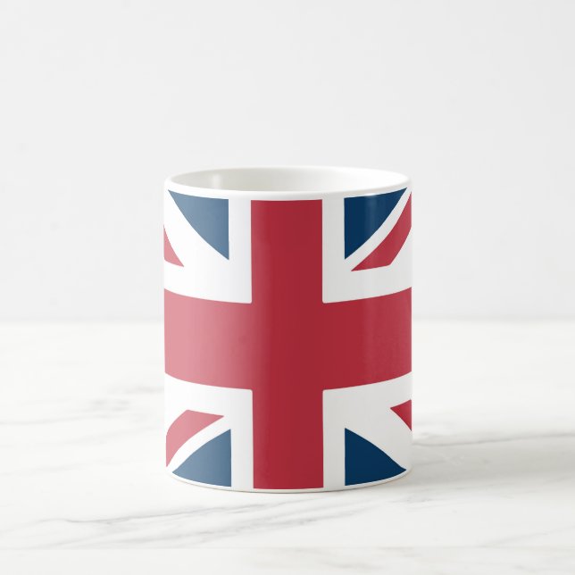 The Union Jack British Flag Coffee Mug (Center)