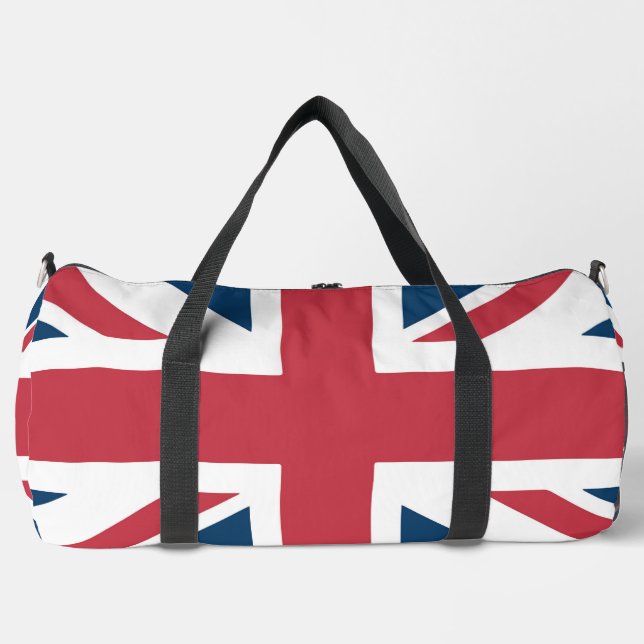 The Union Jack British Flag Duffle Bag (Front)