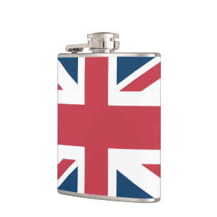 The Union Jack British Flag Hip Flask
