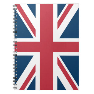 The Union Jack British Flag Notebook