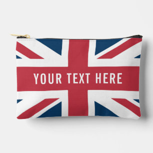 The Union Jack British Flag Print Cut Sew Bag
