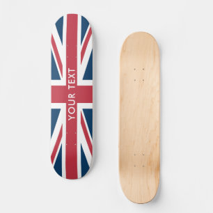 The Union Jack British Flag Skateboard 