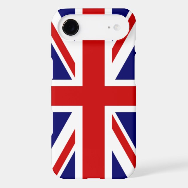 The Union Jack Classic Flag of the United Kingdom Case-Mate iPhone Case (Back)