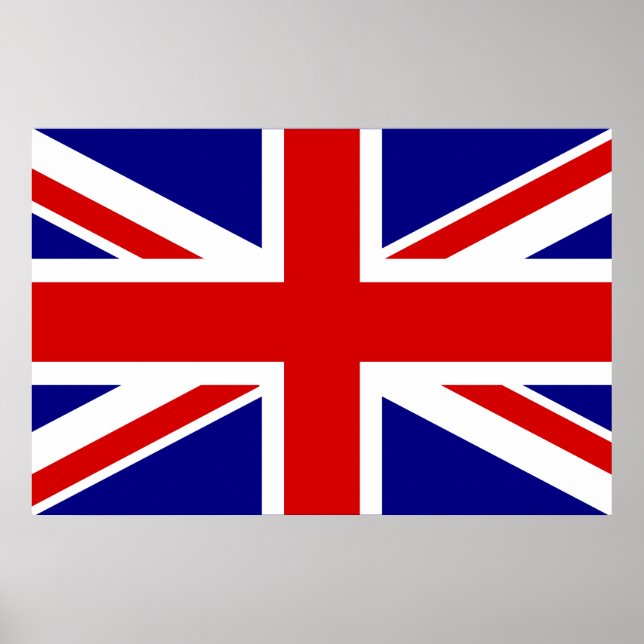 The Union Jack Flag Poster (Front)