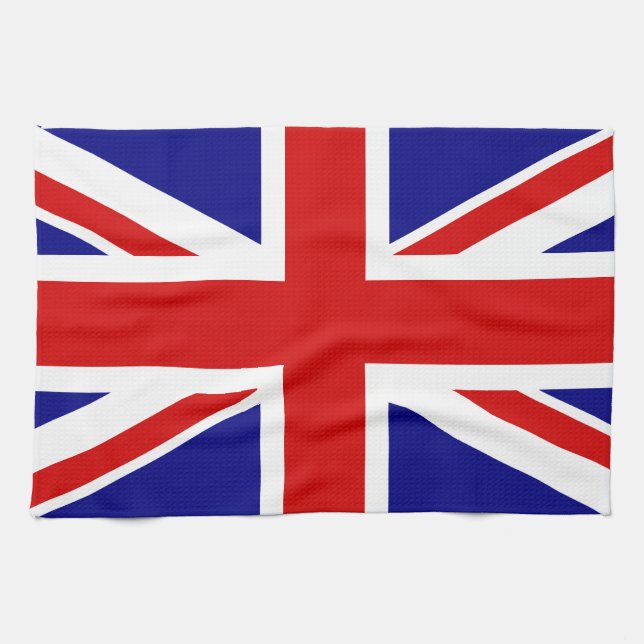 The Union Jack Flag Tea Towel (Horizontal)
