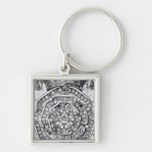 The Union of the Roses of the Families Key Ring