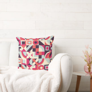 The unique abstract shape pattern design. cushion