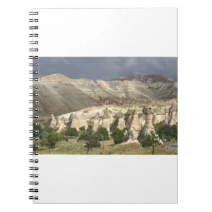 The Unique Fairy Chimneys Of Cappadocia, Turkey. Notebook