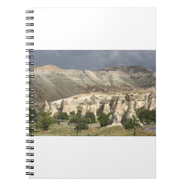 The Unique Fairy Chimneys Of Cappadocia, Turkey. Notebook (Front)
