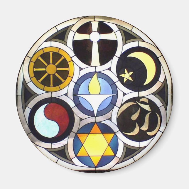 The Unitarian Universalist Church Rockford, IL Magnet (Front)