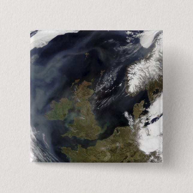 The United Kingdom and the Republic of Ireland 15 Cm Square Badge (Front)