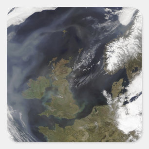 The United Kingdom and the Republic of Ireland Square Sticker