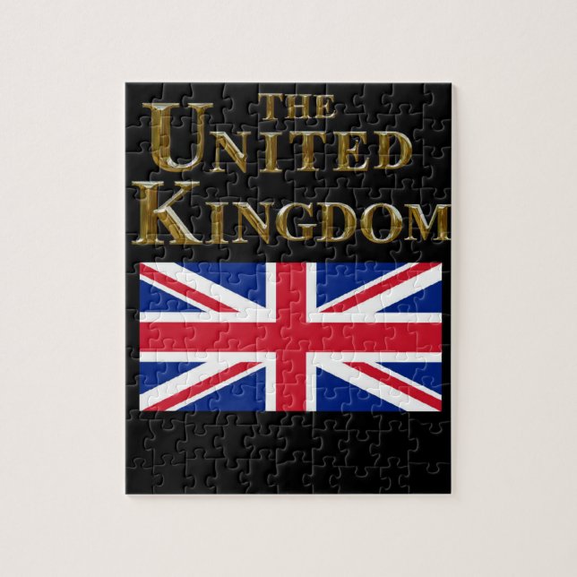 THE UNITED KINGDOM JIGSAW PUZZLE (Vertical)