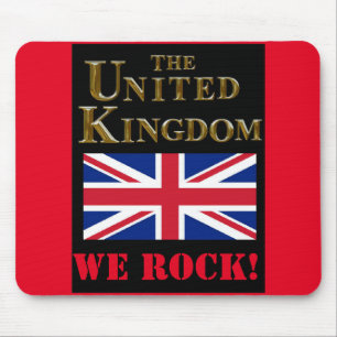 THE UNITED KINGDOM ROCKS MOUSE PAD