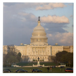 The United States Capitol Building in Ceramic Tile