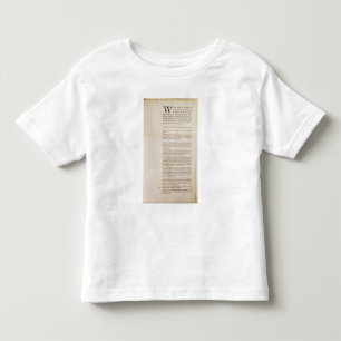 The United States Constitution, 1787 Toddler T-Shirt
