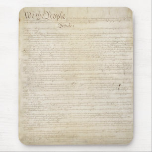 The United States Constitution Mouse Pad