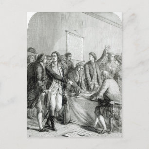 The United States Declaration of Independence Postcard