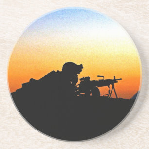 The United States Marine Corps' Hymn Coaster