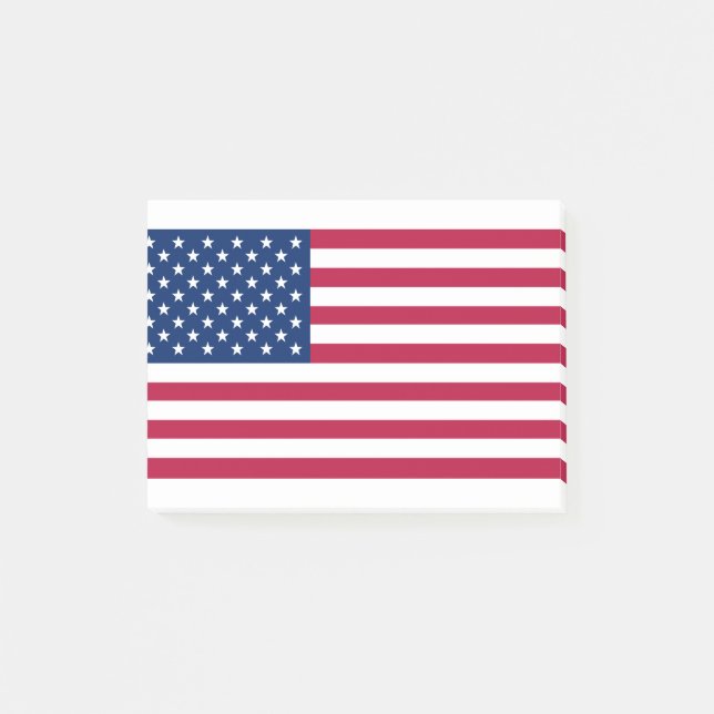 The United States Of America Flag Post-it Notes (Front)