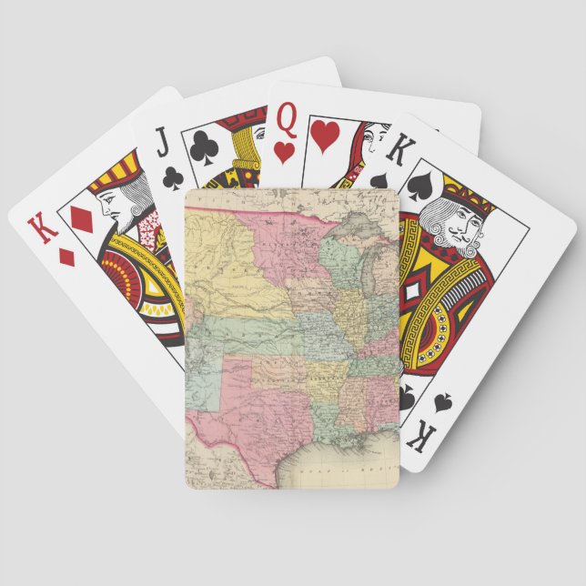 The United States Of America Playing Cards (Back)