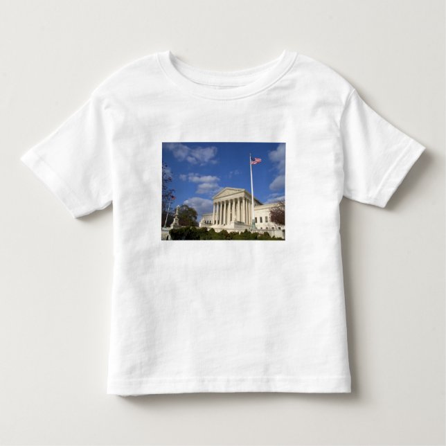 The United States Supreme Court Building in Toddler T-Shirt (Front)
