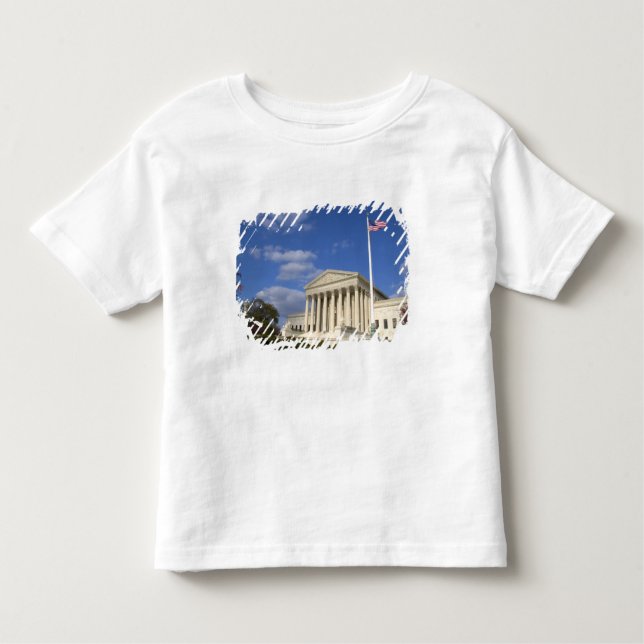 The United States Supreme Court Building in Toddler T-Shirt (Front)