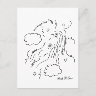 The Universal Free Fall Postcard