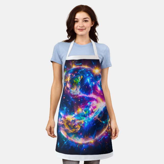 The universe apron (Worn)