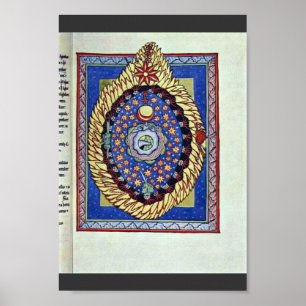 The Universe By Meister Des Hildegardis-Codex (Bes Poster