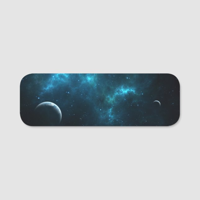 The universe name tag (Front)