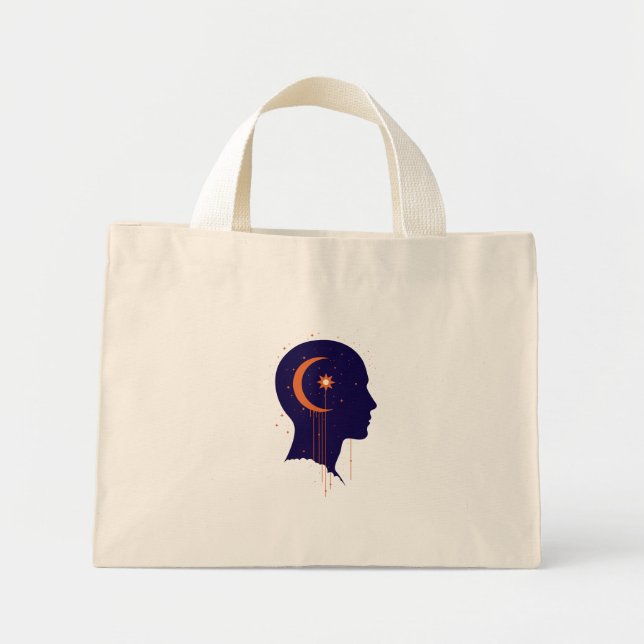 The Universe Within Mini Tote Bag (Front)