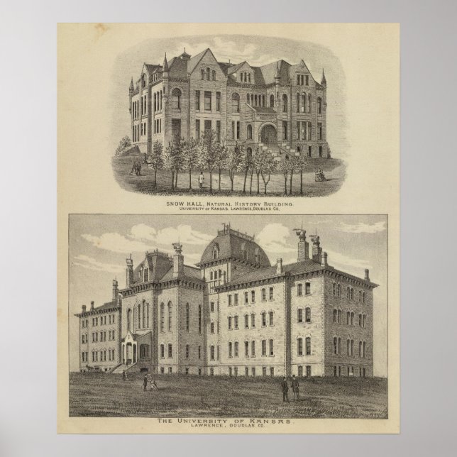 The University of Kansas Poster (Front)