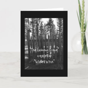 "The Unknown Grave" Card