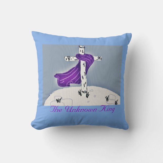 The Unknown King   Cushion (Front)
