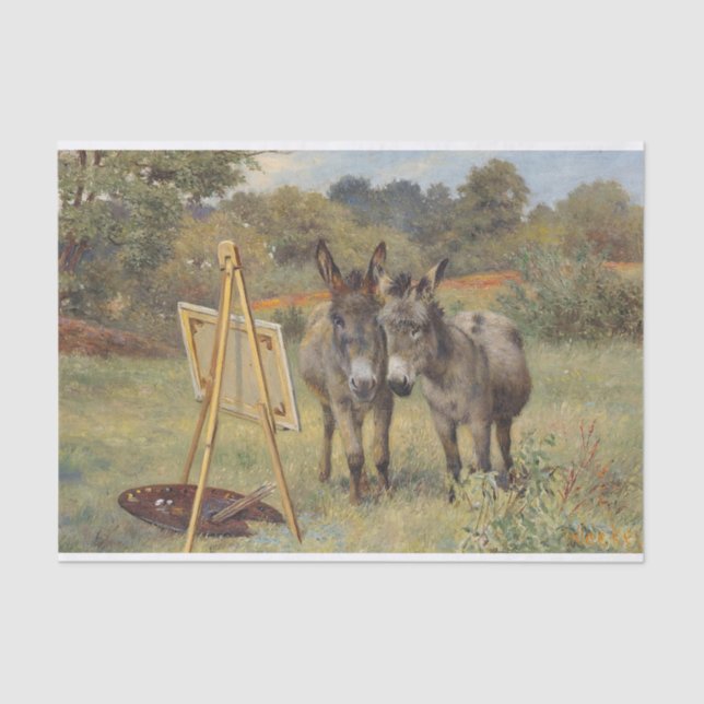 The Unlikely Connoisseurs, Herbert William Weekes Tissue Paper (Front)