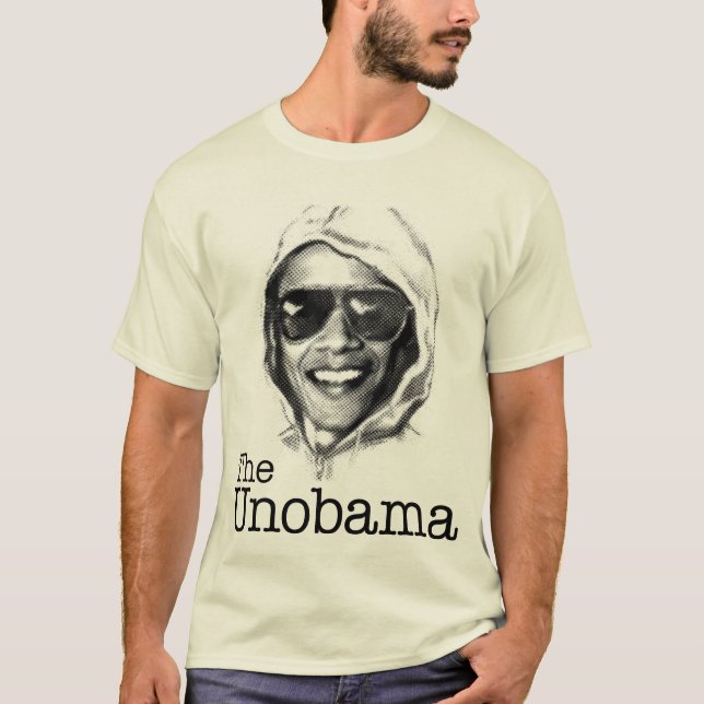 The UnObama - Obama Unabomber evil twin T-Shirt (Front)