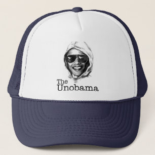 The UnObama - Obama Unabomber evil twin Trucker Hat