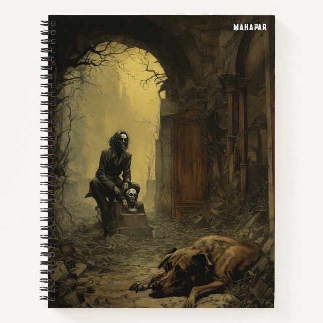 "The Unquiet" Notebook (Front)