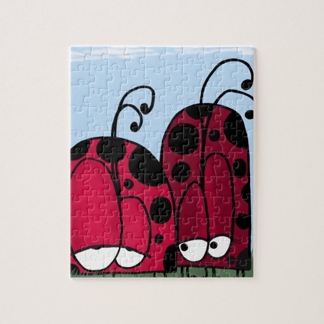 The Unrequited Love Ladybug Illustration Jigsaw Puzzle (Vertical)
