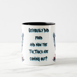 The Unseen Critic: Wearable & Useable Two-Tone Coffee Mug