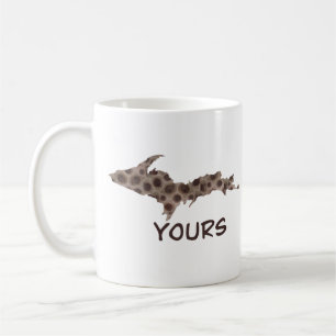 The UP, up-north Michigan humour, up-yours Coffee Mug