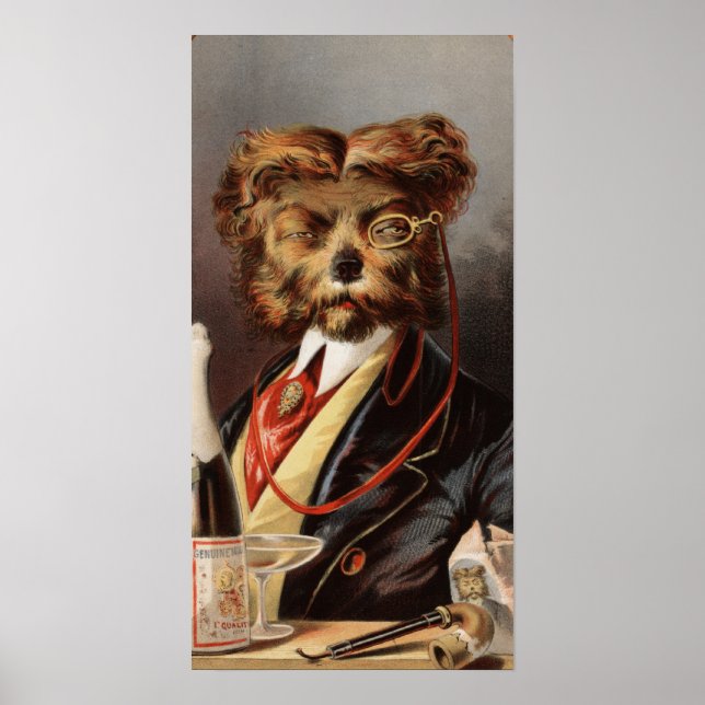 The Upper Class Dog Poster (Front)