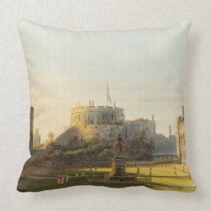 The Upper Ward, Windsor Castle, from 'Royal Reside Cushion