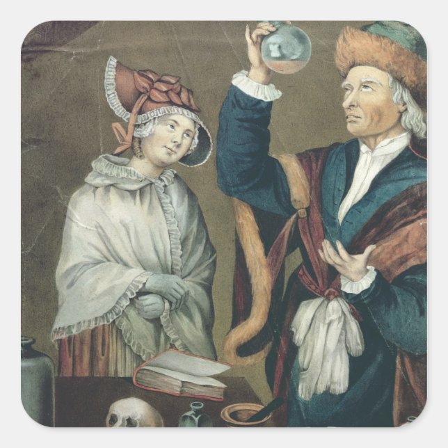 The Urine Examination Square Sticker (Front)