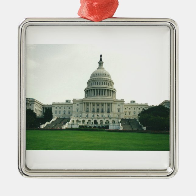 The US Capitol Building Metal Tree Decoration (Front)