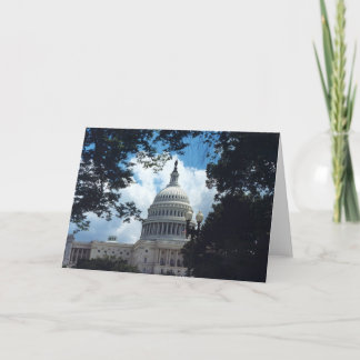 The US Capitol Card