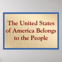 The USA Belongs to the People