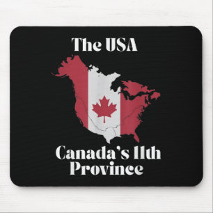 The Usa Canadas 11th Province  Mouse Pad